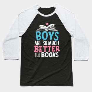 Reading Book Lover Bookworm Reader Librarian Gift Baseball T-Shirt